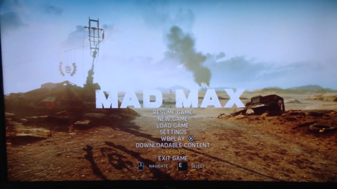 Mad max black screen door